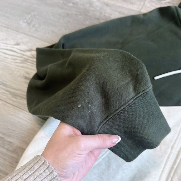 Nike Olive and Light Gray Hoodie - Picture 2 of 5